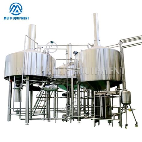 Large Scale Beer Fermenting Equipment Micro Brewed Lbeer Brewery