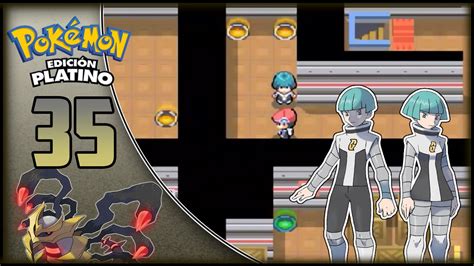 NDS Guía Pokémon Platino 35 La base Galaxia de ciudad Rocavelo