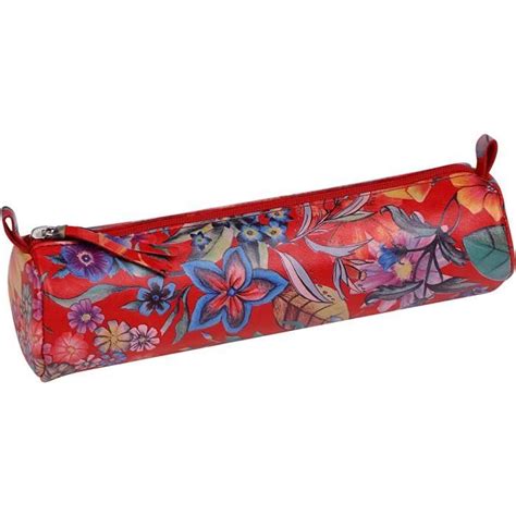 Clairefontaine C Trousse Scolaire Ronde Rouge Motif Fleurs