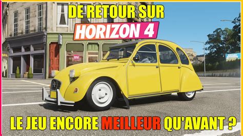 DE RETOUR SUR FORZA HORIZON 4 YouTube