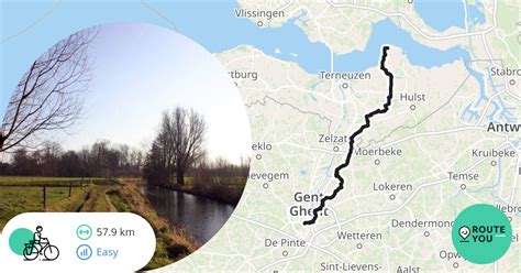 Ossenisse Gent Recreatieve Fietsroute Routeyou