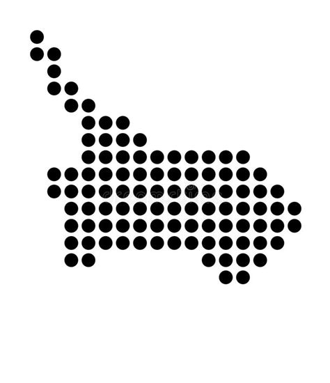 map   city benidorm spain stock illustration illustration