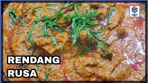 Rendang Rusa Payau Hasil Ternakan Universiti Putra Malaysia Youtube