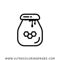 Dibujo De Miel Para Colorear Ultra Coloring Pages