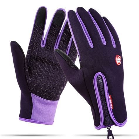 Winter Gloves Touchscreen Lightweight Windproof Anti Slip Warm Liner