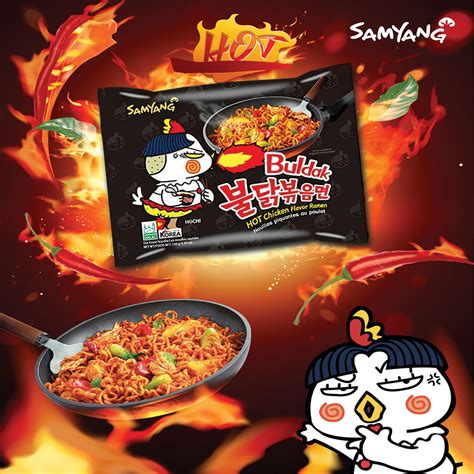 Samyang Buldak Hot Chicken Flavour Ramen 140g Flavers International