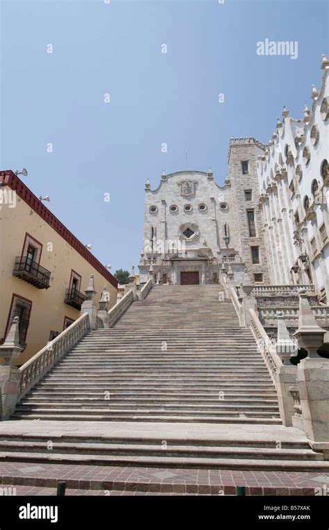 The University of Guanajuato, in Guanajuato, a UNESCO World Heritage ...