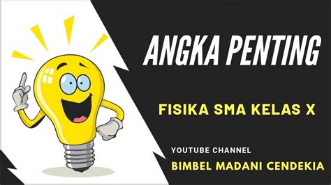 Aturan Angka Penting Fisika Sma Kelas X Youtube