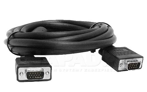 Przewód SVGA D Sub 1 5m Przewody HDMI VGA i DisplayPort w NAPAD PL