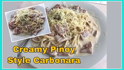 How To Make Creamy Pinoy Style Carbonara Mommy J YouTube