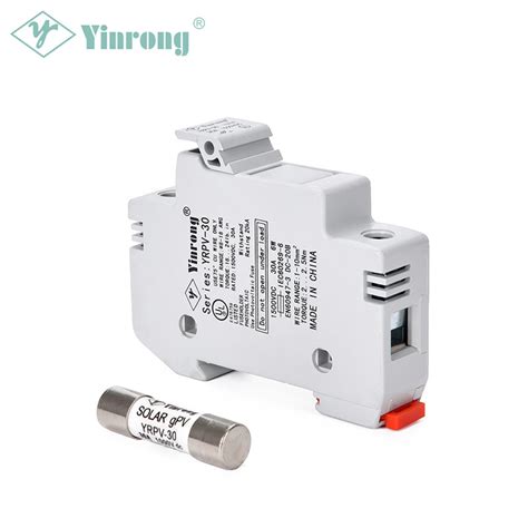 China 1000VDC 30A 1038mm Solar PV Fuse Link Manufacturers Suppliers