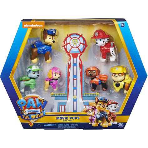 Paw Patrol Confezione Regalo Personaggi Giocattolo Da Collezione