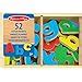 Melissa Doug Wooden Alphabet Magnets In A Box Uppercase And