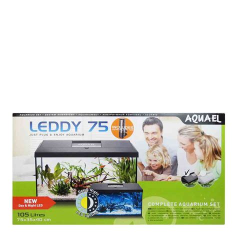 Aquael Leddy Tropical Aquarium 75 LED Fish Aquarium