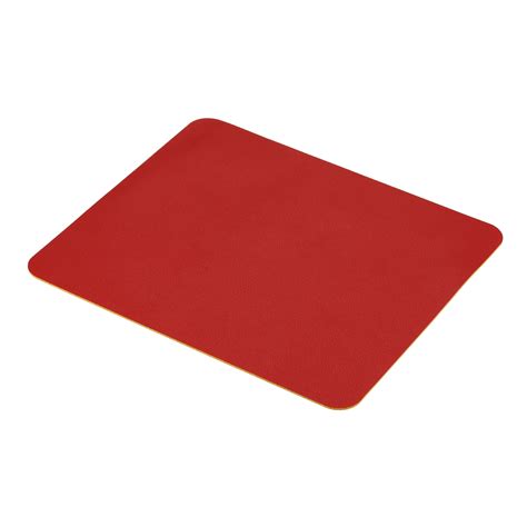 Uxcell 9x8 Mouse Pad Pu Leather Dual Side Waterproof Desk Pad