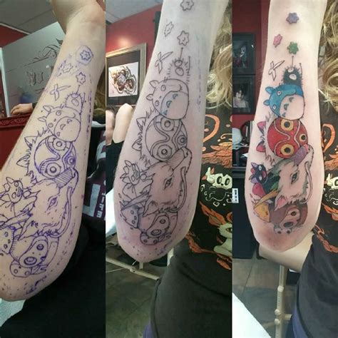 My Studio Ghibli Tattoo Studio Ghibli Tattoo Ghibli Tattoo Anime