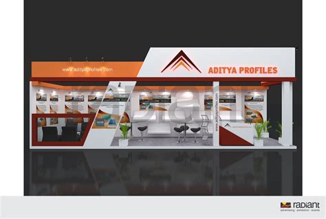 Exhibition Stall 10 Mtr X 3 Mtr 2 Sides Open Stall Atit Mistry