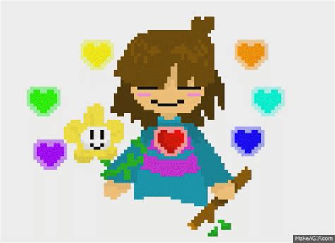 Frisk and Chara on Make a GIF