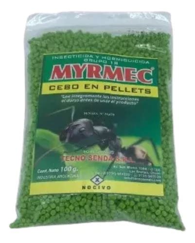 Insecticida Y Hormiguicida Myrmec Parafinado Pellets X 100gr