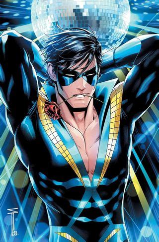 Official DC art revives flamboyant Nightwing costume | Creative Bloq