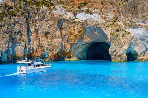 Blue Caves In Zakynthos Greece Greeka