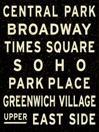 'New York City Sign' Posters | AllPosters.com