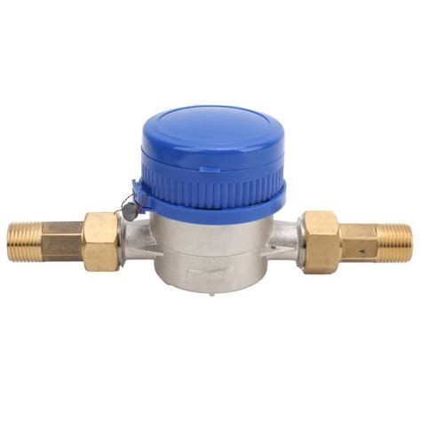 VBESTLIFE Jauge de débit d eau TSS3002E BSP 1 2 compteur d eau froide