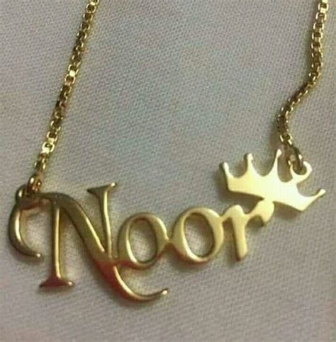 Noor Name Necklace Name Locket, Name Pendant | ubicaciondepersonas.cdmx ...