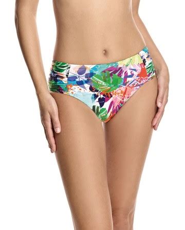 Braga bikini costado más alto tropical Bikini Bikini