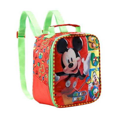 Lancheira Mickey Mouse Disney Bolsa Térmica Escolar Infantil