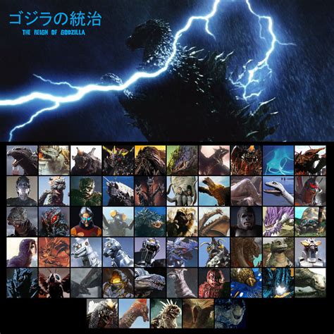 The Reign of Godzilla Kaiju Cast by PrimalRageDude96 on DeviantArt