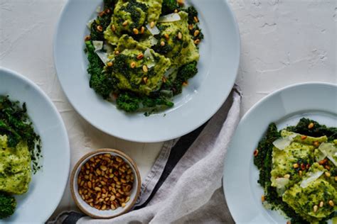 Broccoli Rabe Ravioli With Broccoli Rabe Pesto Andy Boy