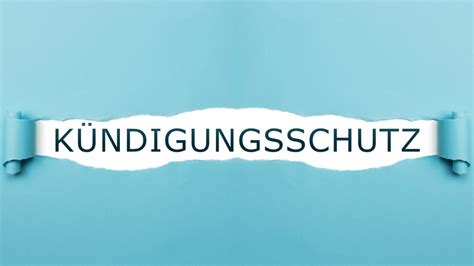 Ab Wann Greift Der K Ndigungsschutz Eine Bersicht Check Ever