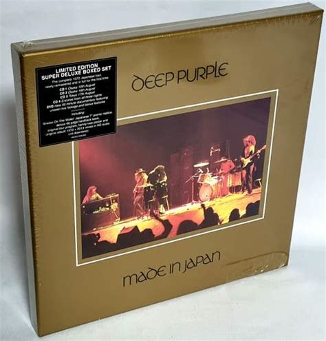 Deep Purple Made In Japan Sealed UK CD Album Box Set 695740