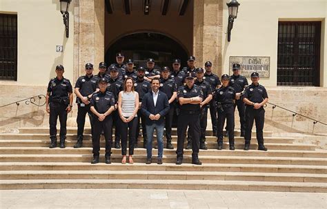 La Policía Local De Paterna Incorpora 8 Nuevos Agentes A Su Plantilla