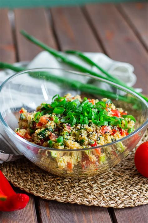 Erfrischender Veganer Couscous Salat Essliebe