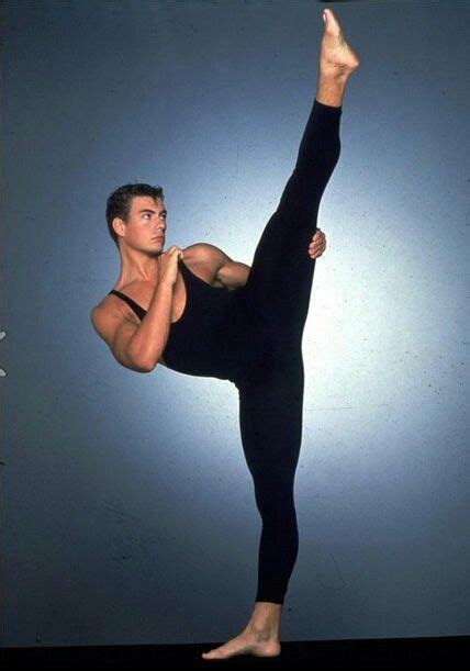 JCVD High Kick Jean Claude Van Damme Van Damme Bruce Lee Photos