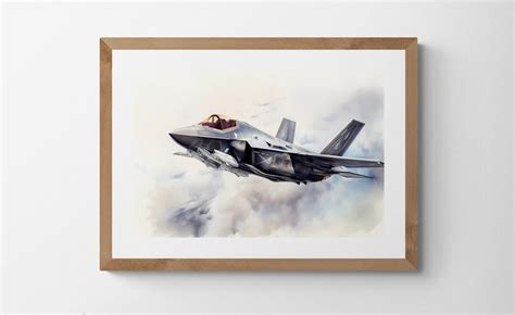 F-35 Lightning II Printable Art for Modern Aircraft Admirers ...