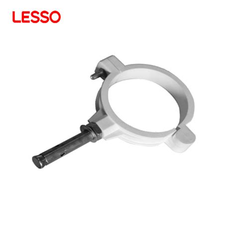 Lesso Pvc U Drainage Pipe Fittings Plastic Hydraulic Pipe Clamp With