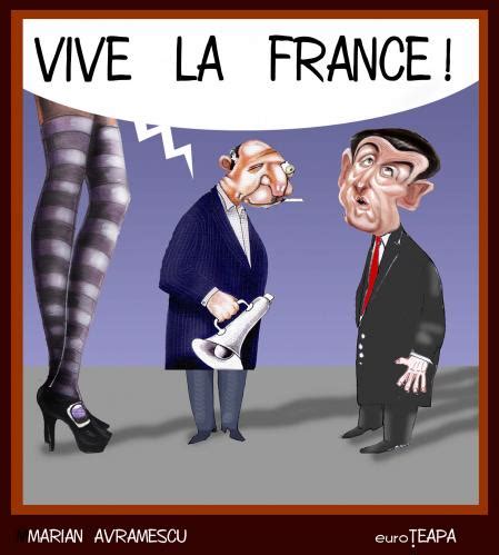 VIVE LA FRANCE By Marian Avramescu | Politics Cartoon | TOONPOOL