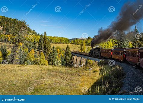 Cumbres And Toltec Narrow Gauge Railroad Route Editorial Image ...