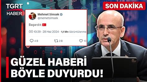 SONDAKİKA Bakan Şimşek Başardık Diyerek Duyurdu Türkiye Gri