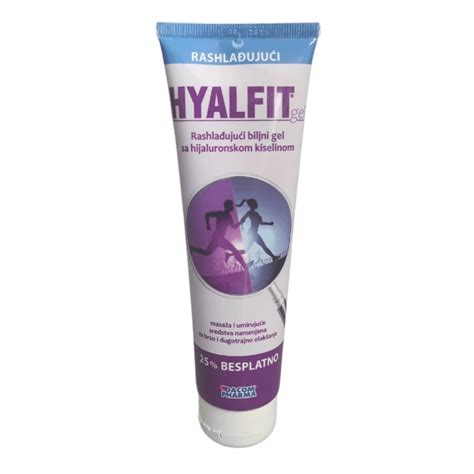 Hyalfit gel sa hladećim efektom 120ml 25ml gratis Apotekar Online