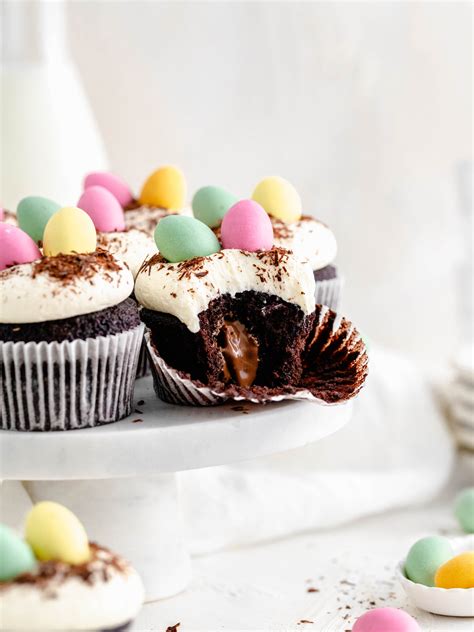 Mini Eggs Cupcakes - Julie Marie Eats