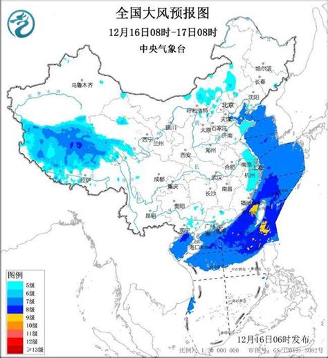 大风预警！内蒙古上海等8省区市阵风可达7至8级 海域 台湾海峡 广告牌