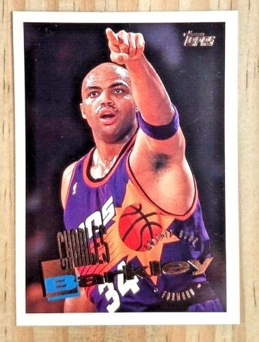 Topps Charles Barkley Card Auburn Philadelphia Ers Phoenix