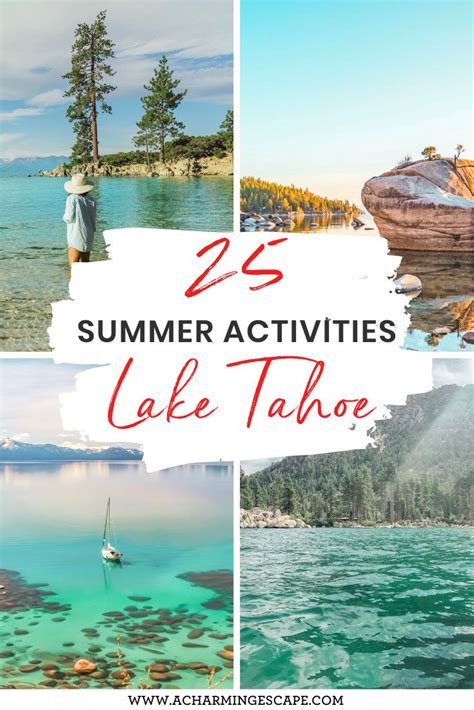 25 Incredible Things To Do In Lake Tahoe In Summer Artofit