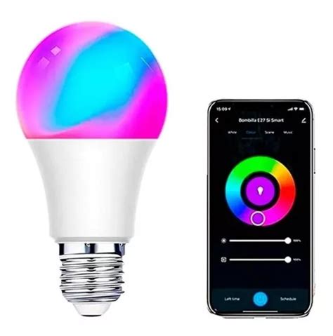 Ampolleta Wifi Rgb 9 Watts Beiz Domótica Cuotas sin interés