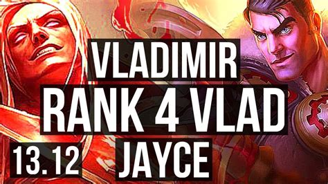 Vlad Vs Jayce Mid Rank Vlad Legendary Games Na