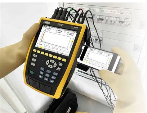 Chauvin Arnoux Ca Three Phase Electrical Networks Analyser User Guide